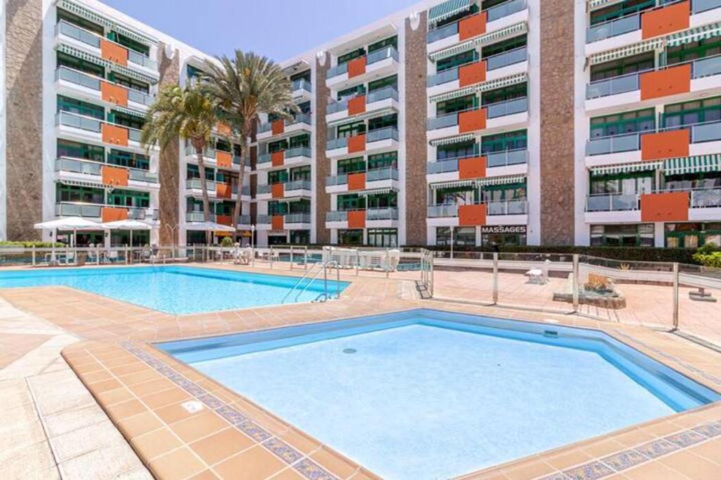 Fm Beach Home - Renovated Apartment With Swimming Pool Near Maspalomas Dunes & Beach Playa del Inglés Exterior foto