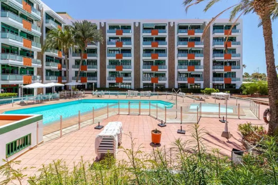 Fm Beach Home - Renovated Apartment With Swimming Pool Near Maspalomas Dunes & Beach Playa del Inglés Exterior foto